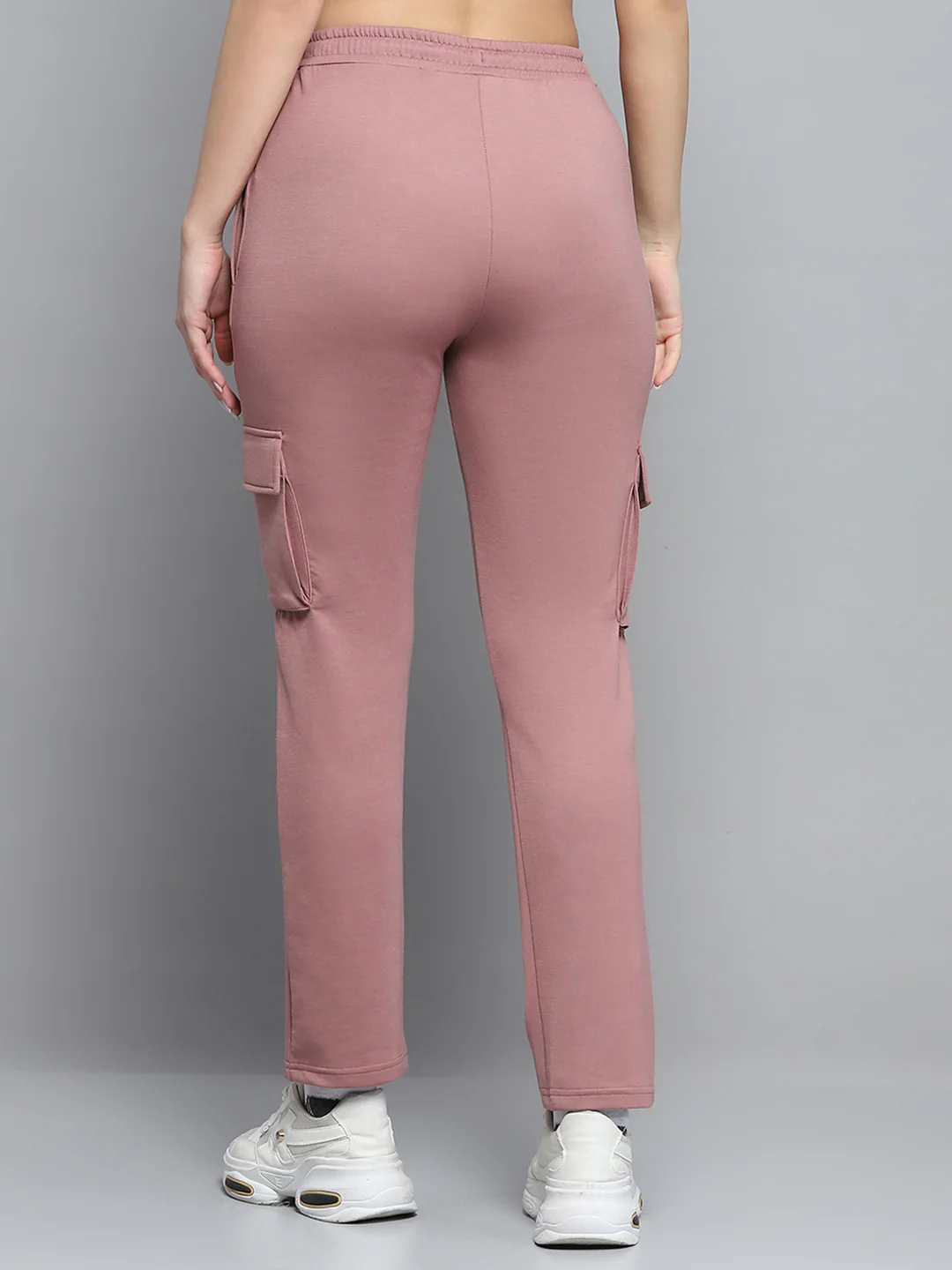 Rock.it Women Peach Solid Regular Fit Lower - Image 5