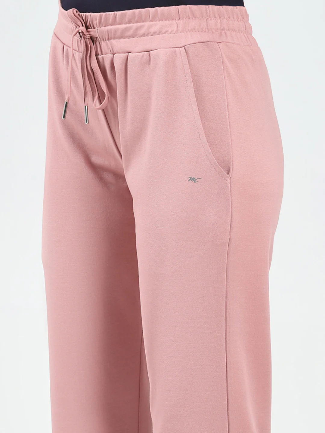 Women Peach Solid Regular Fit Lower - Image 6