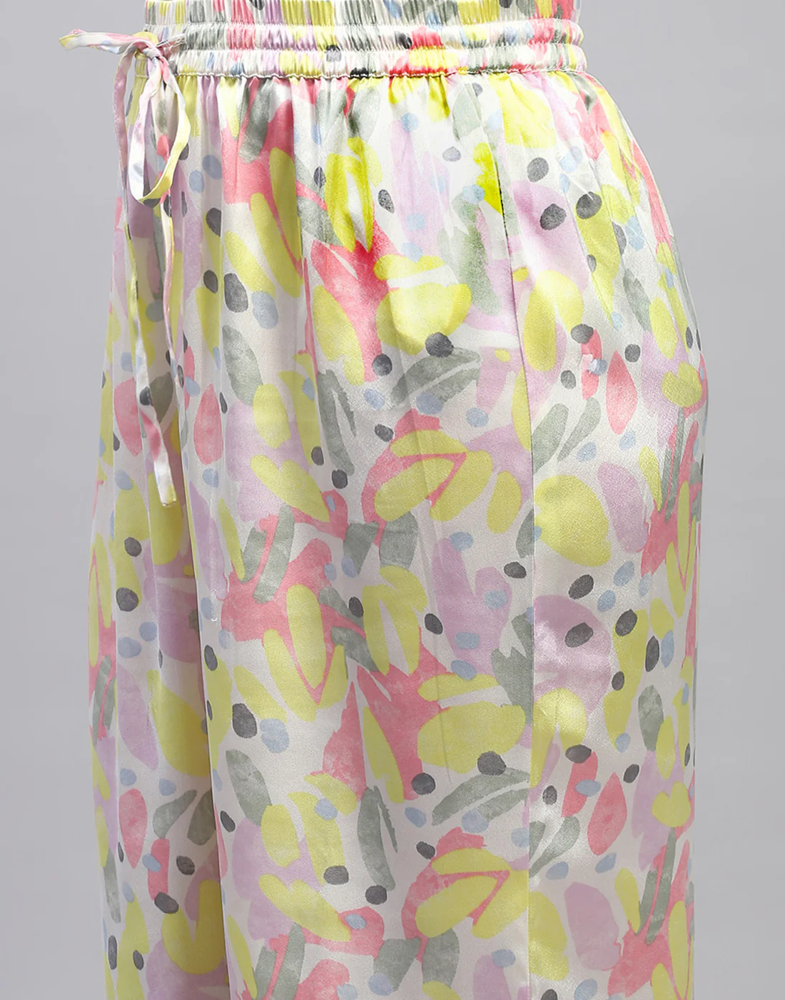 Women Pink Embroidered Front Open Full Sleeve Cords Set - Image 8