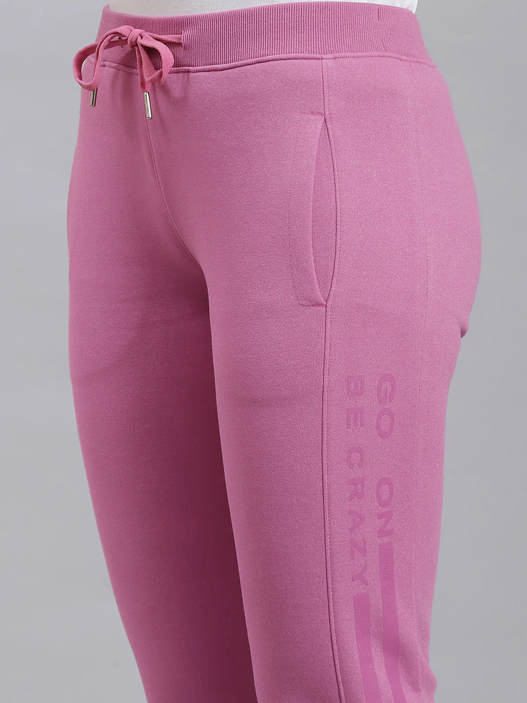 Women Pink Printed Winter Lower - Image 6