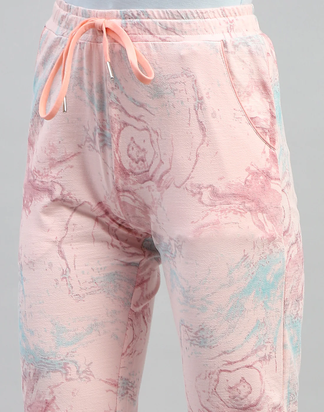 Women Pink Printed Regular Fit Lower - Image 6