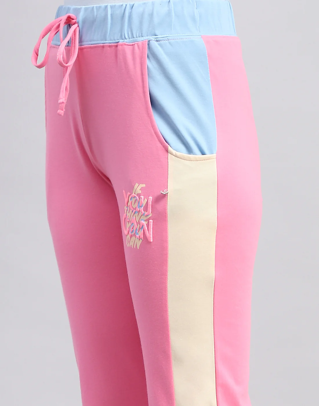 Women Pink Printed Regular Fit Lower - Image 6