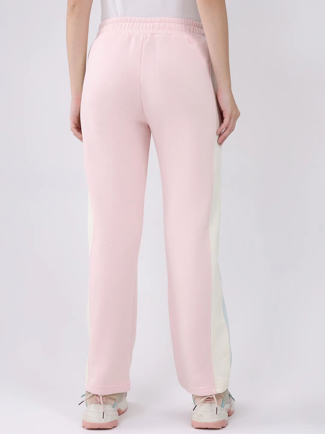 Women Pink Printed Regular Fit Winter Lower - Image 5