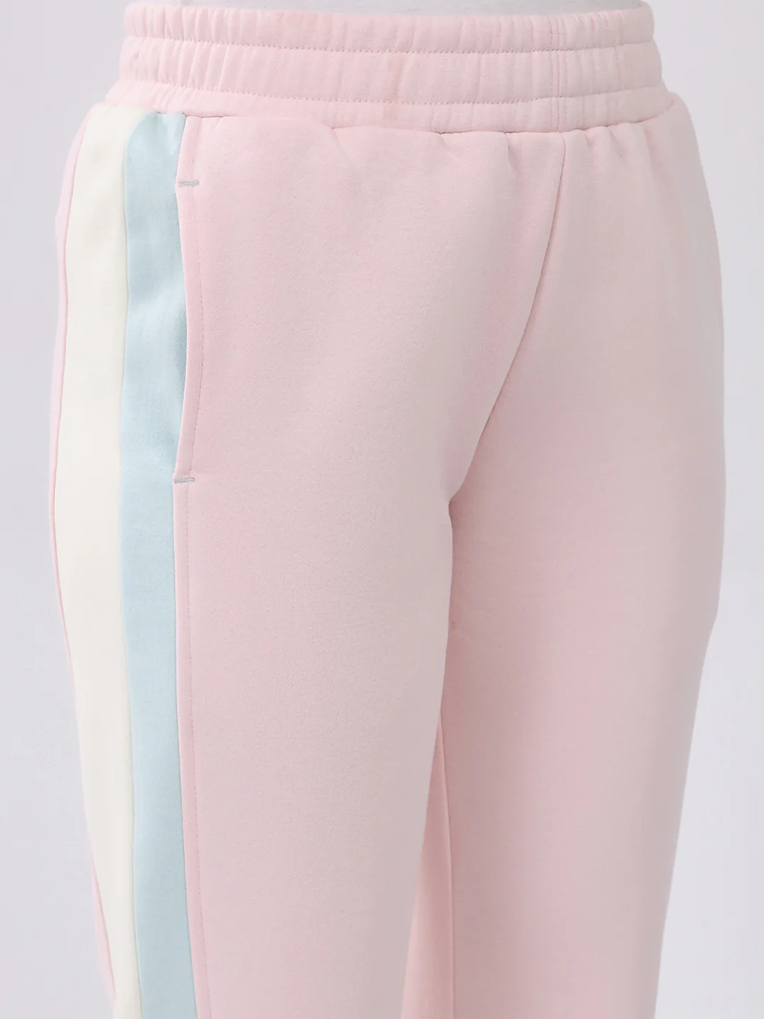Women Pink Printed Regular Fit Winter Lower - Image 6