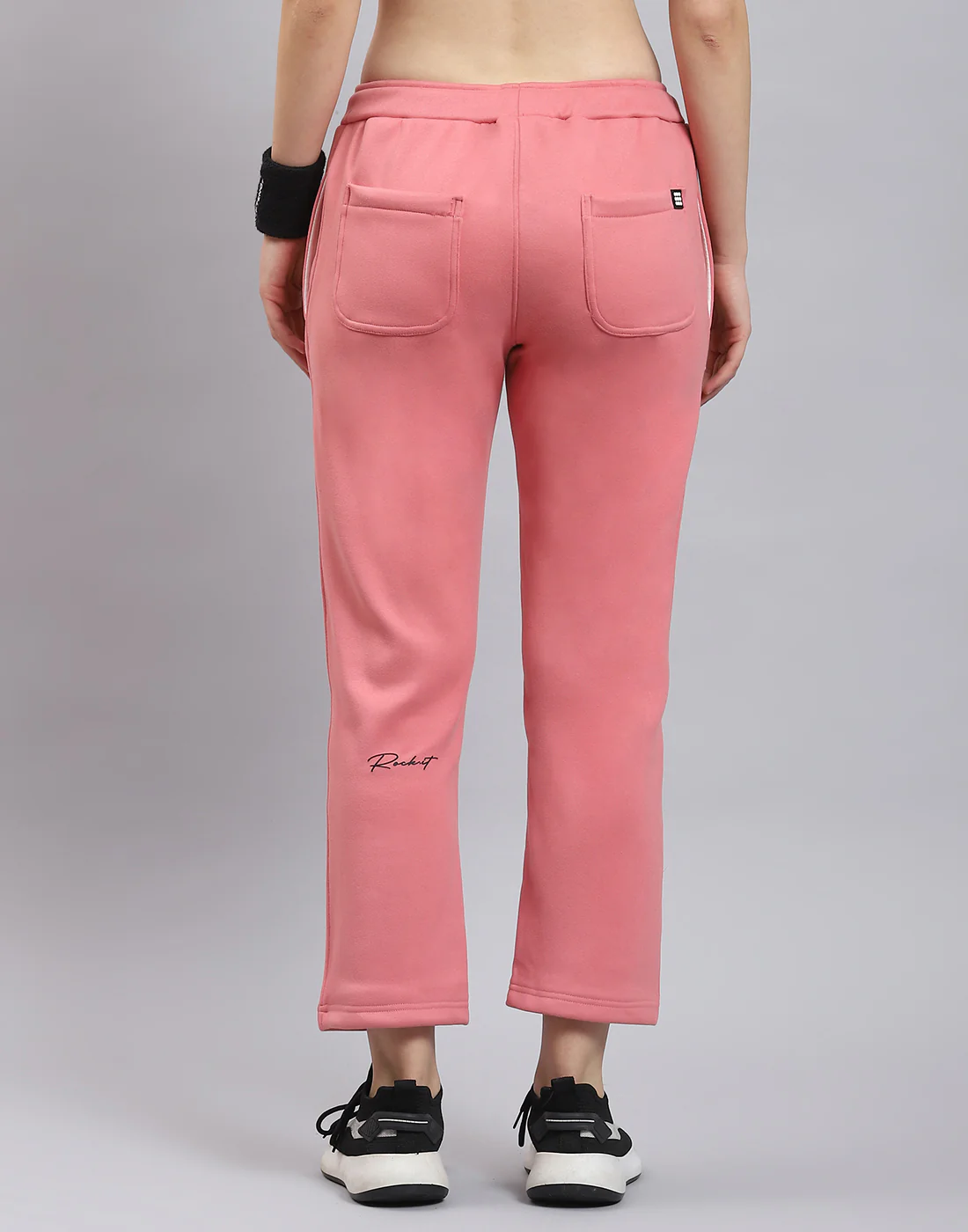Rock.it Women Pink Solid Regular Fit Winter Lower - Image 5