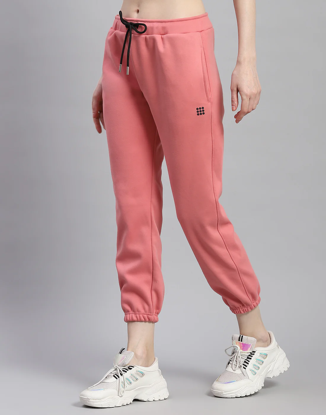 Rock.it Women Pink Solid Regular Fit Winter Lower - Image 4
