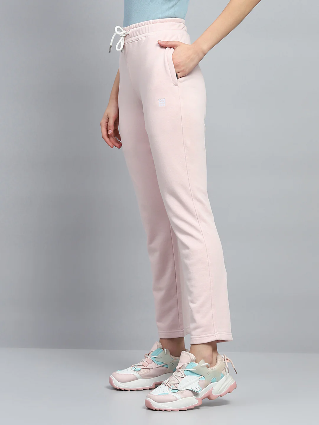 Rock.it Women Pink Solid Regular Fit Lower - Image 3