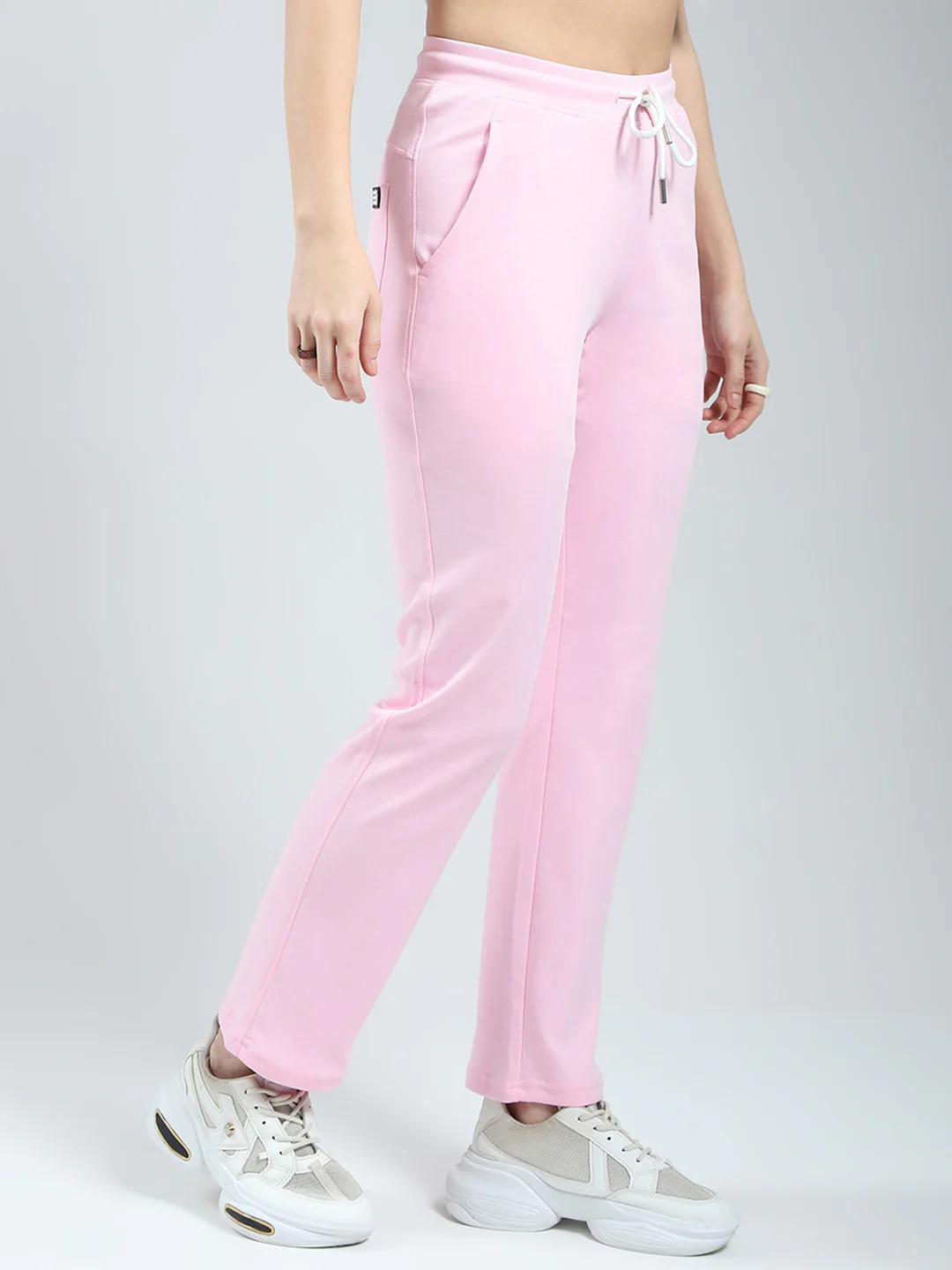 Rock.it Women Pink Solid Regular Fit Lower - Image 4