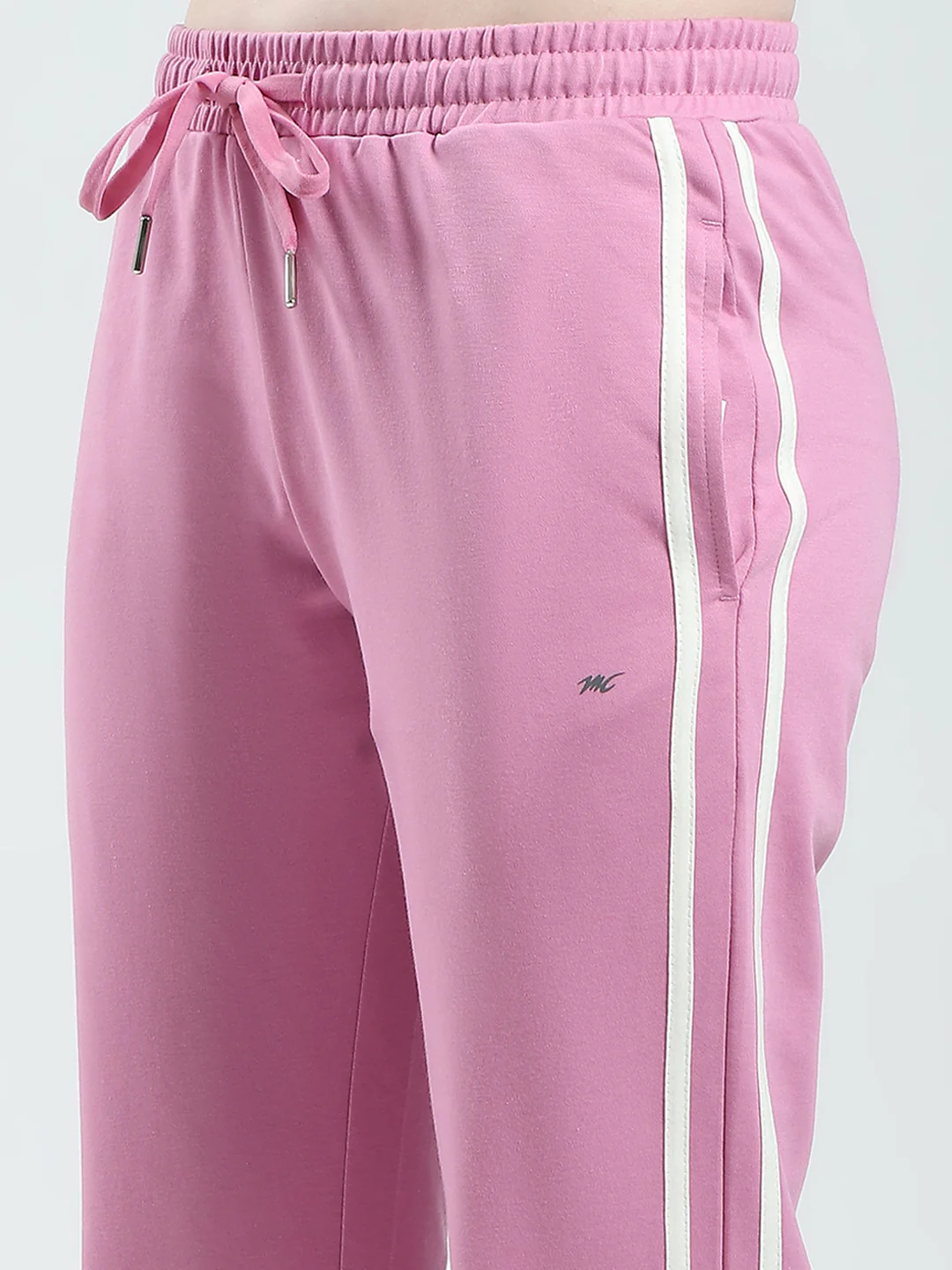 Women Pink Solid Regular Fit Lower - Image 6