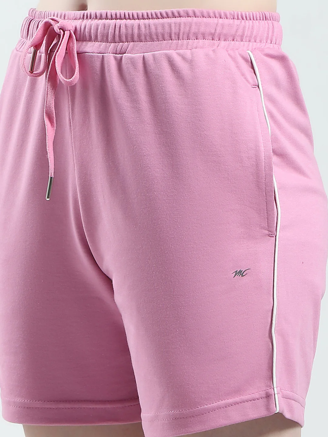 Women Pink Solid Regular Fit Short - Image 6