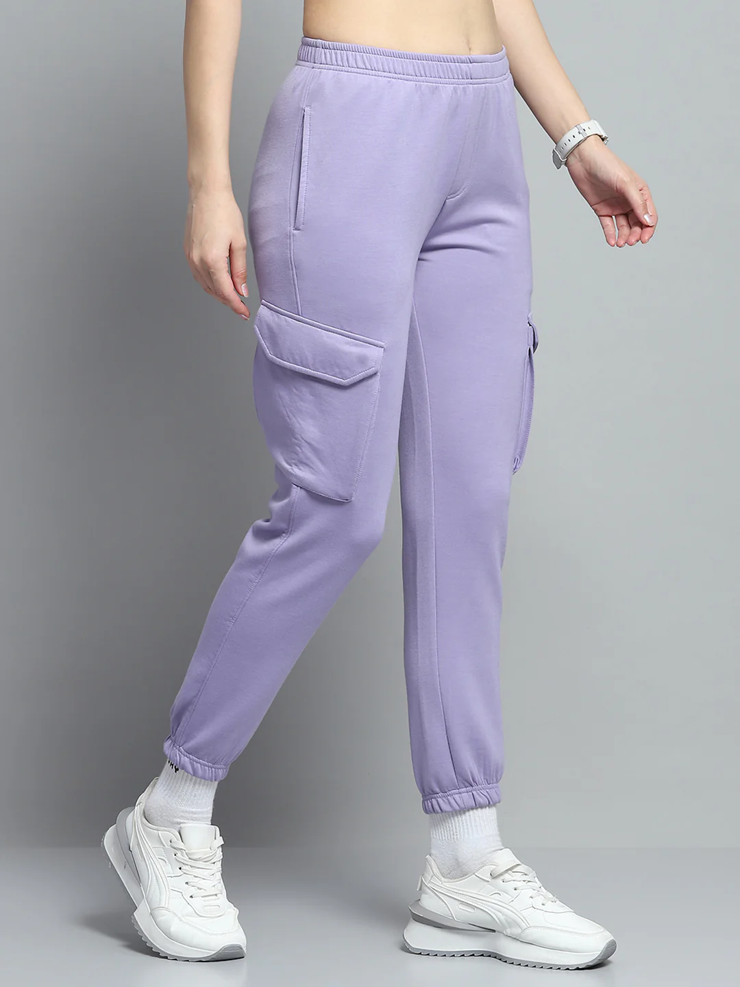 Rock.it Women Purple Solid Regular Fit Jogger - Image 4