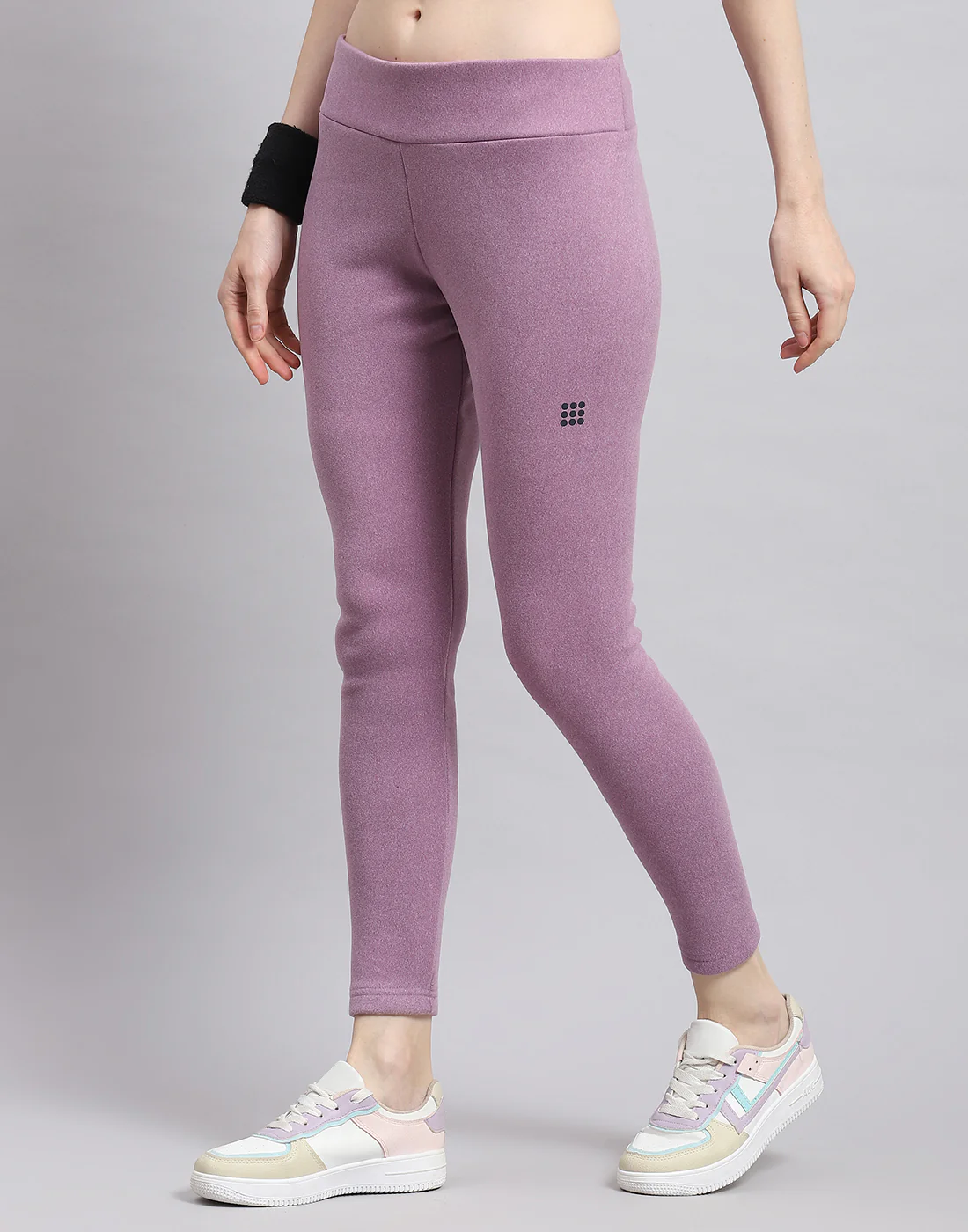 Rock.it Women Purple Solid Regular Fit Legging - Image 4