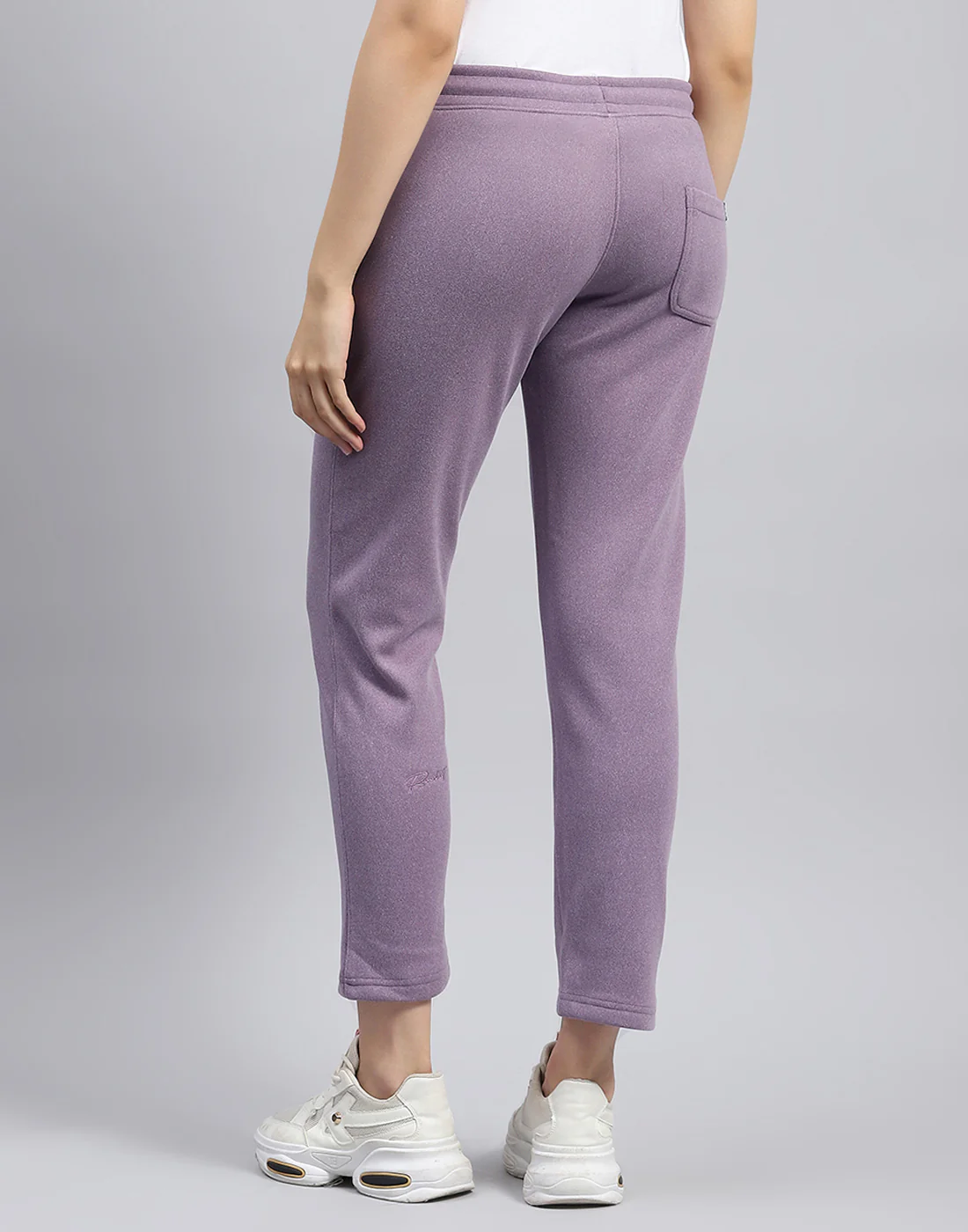 Rock.it Women Purple Solid Regular Fit Winter Lower - Image 5