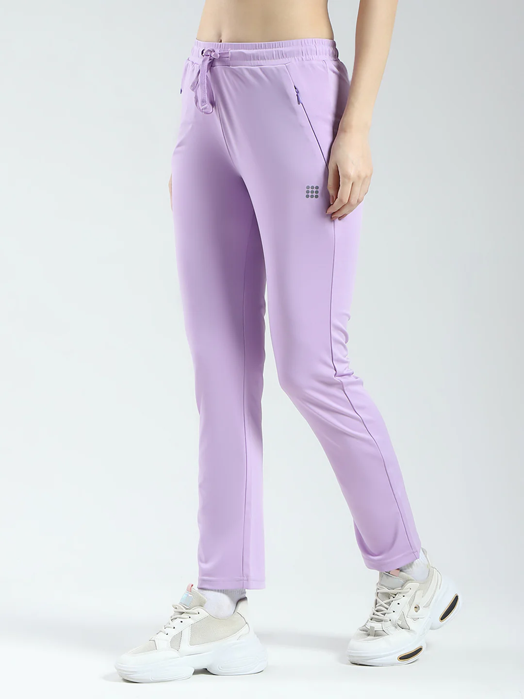 Rock.it Women Purple Solid Regular Fit Lower - Image 3