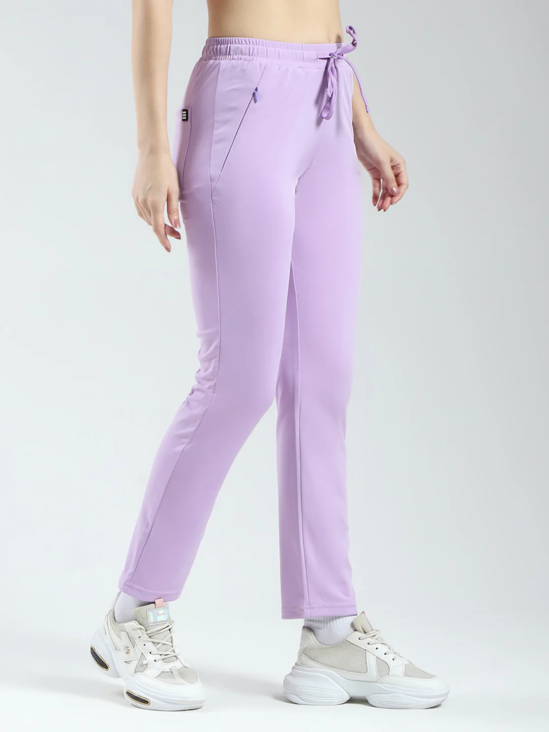Rock.it Women Purple Solid Regular Fit Lower - Image 4