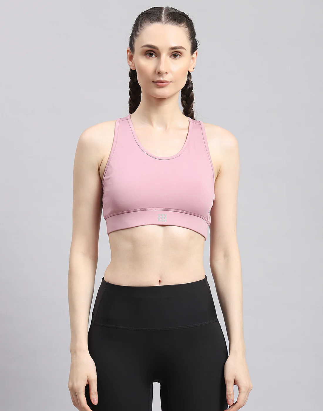 Rock.it Women Purple Solid Sports Bra - Image 2