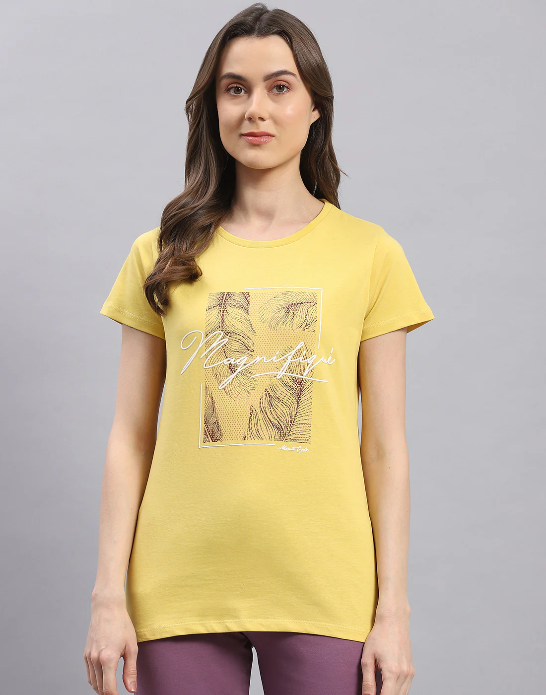 Women Red & Yellow Printed Round Neck Half Sleeve Top 2 Pc Set - Image 8