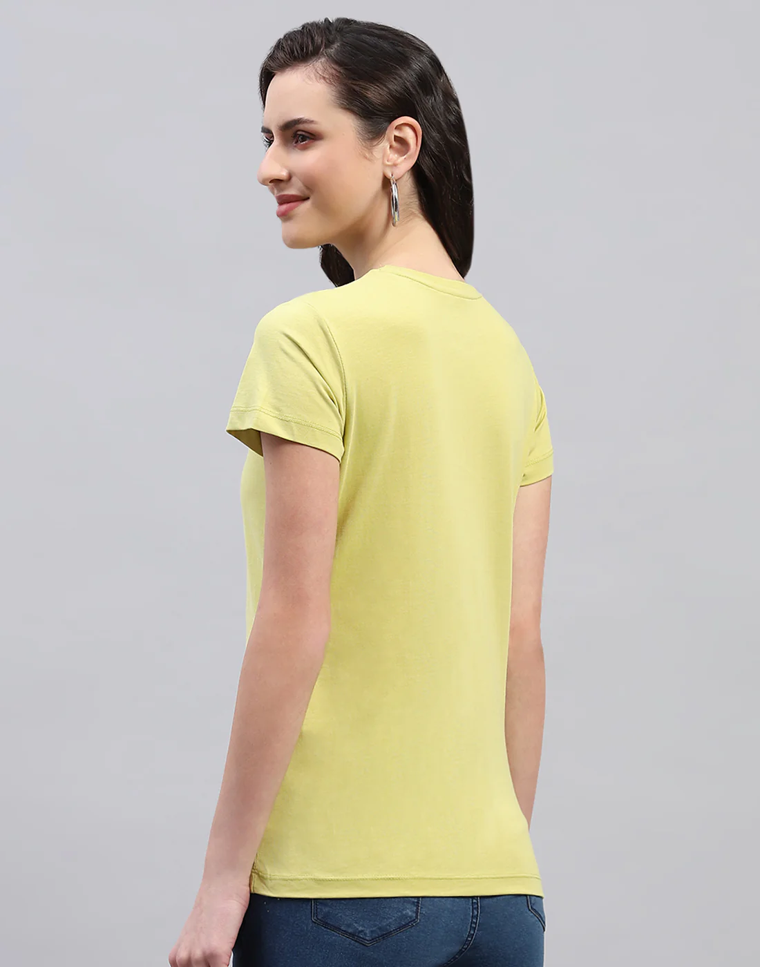 Women Yellow & Red Solid Round Neck Half Sleeve Top (Pack of 2) - Image 10