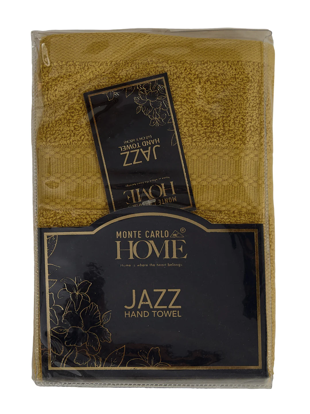 Yellow & Green Pure Cotton Solid 380 GSM Hand Towel 2 Pc Set (Jazz Collection) - Image 11
