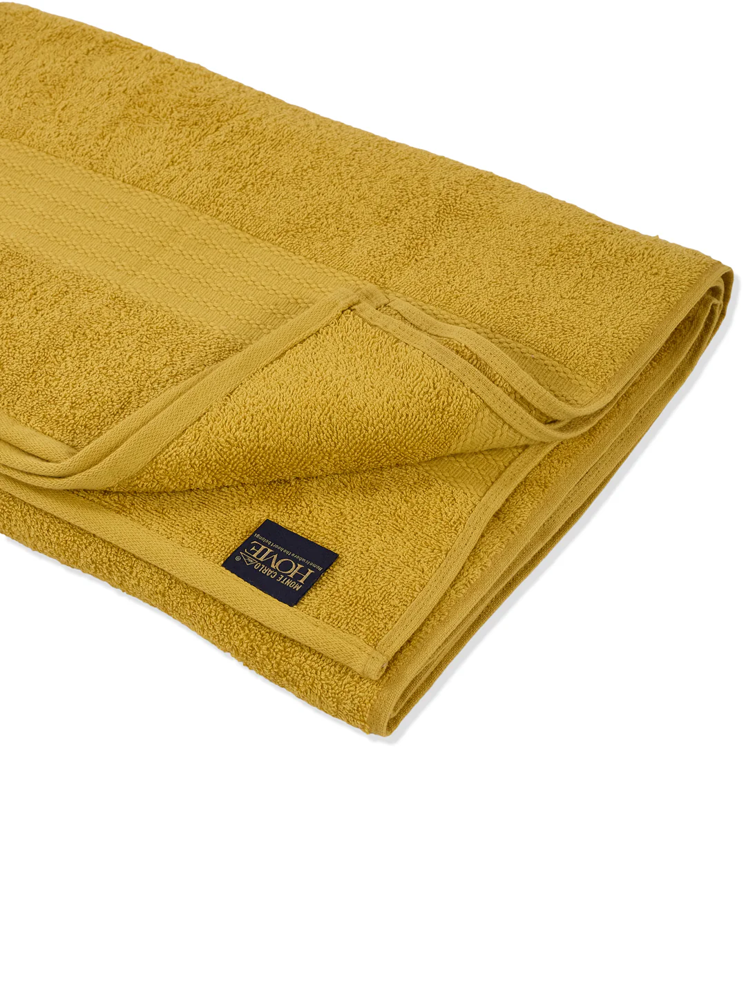 Yellow Pure Cotton Solid 380 GSM Car Towel 1 Piece (Jazz Collection) - Image 4